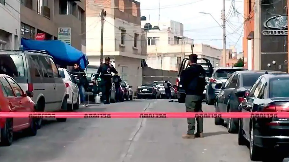 Elementos policiacos en operativo en Fresnillo, Zacatecas